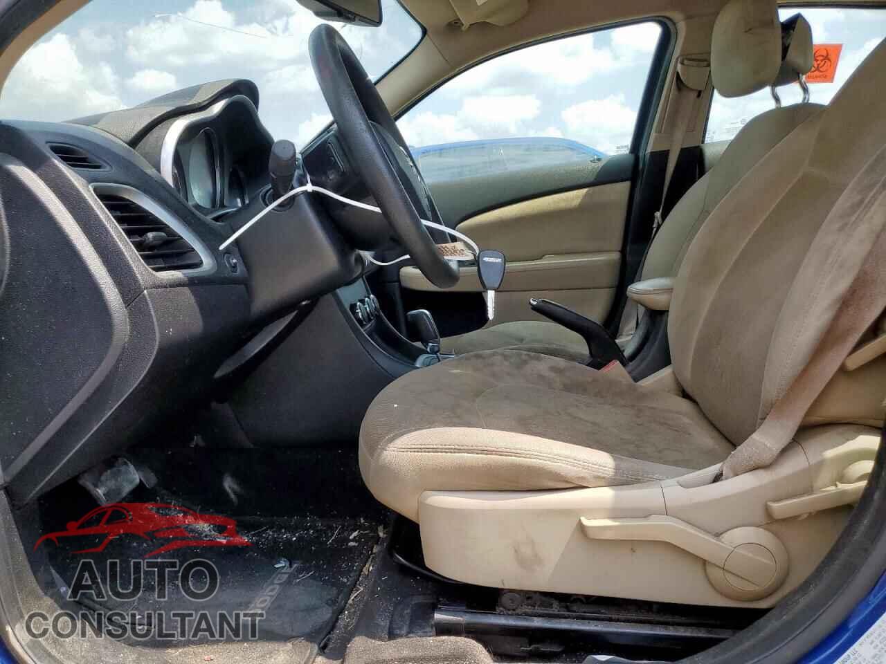 DODGE AVENGER 2012 - 1C3CDZAG5CN314837