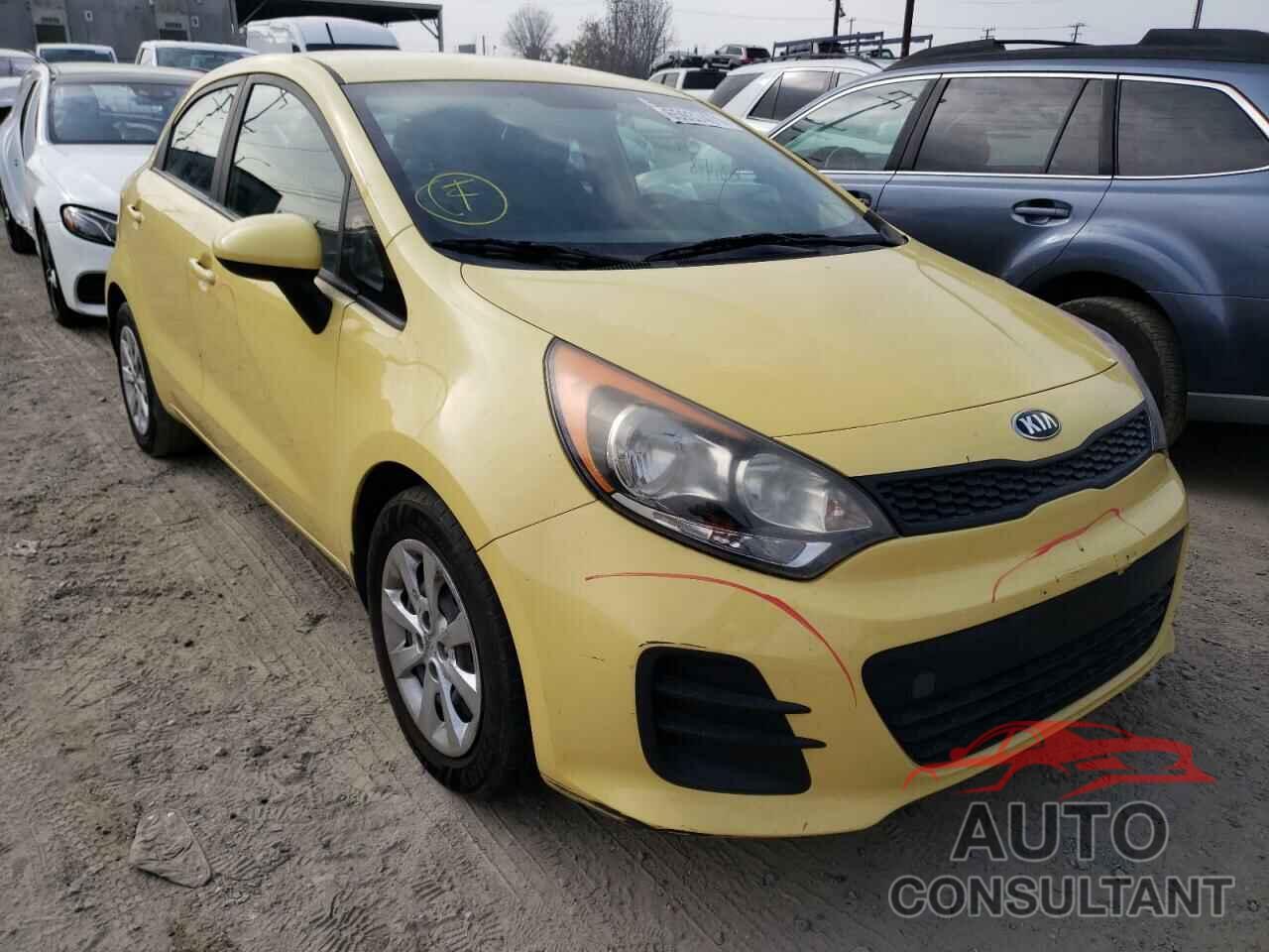 KIA RIO 2016 - KNADM5A35G6676217