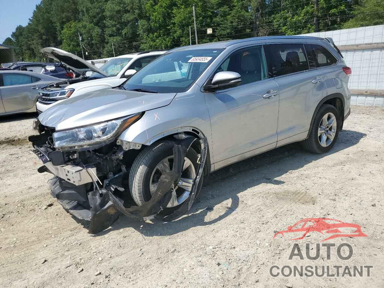 TOYOTA HIGHLANDER 2018 - 5TDDZRFH8JS891050