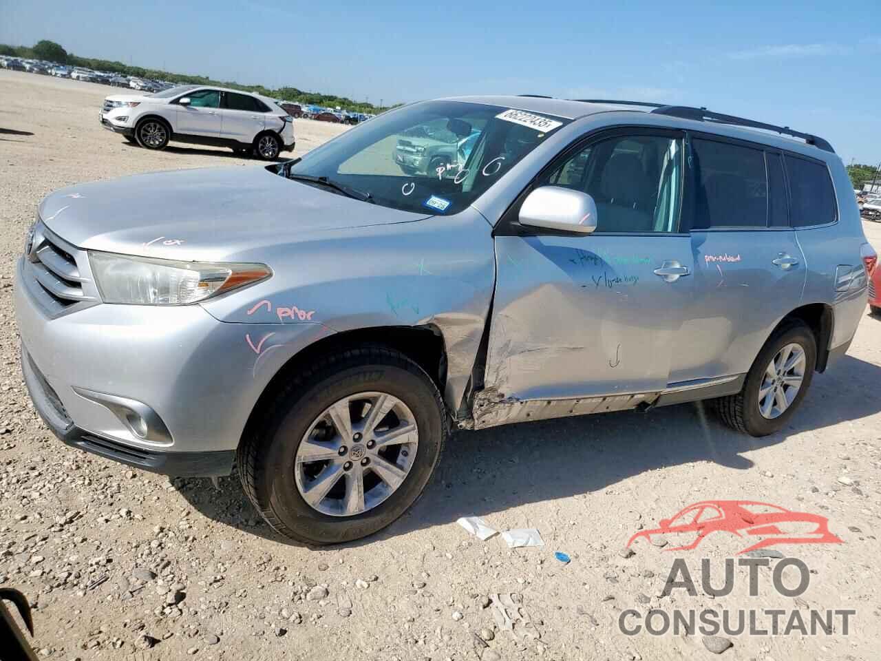 TOYOTA HIGHLANDER 2013 - 5TDZA3EH4DS032036