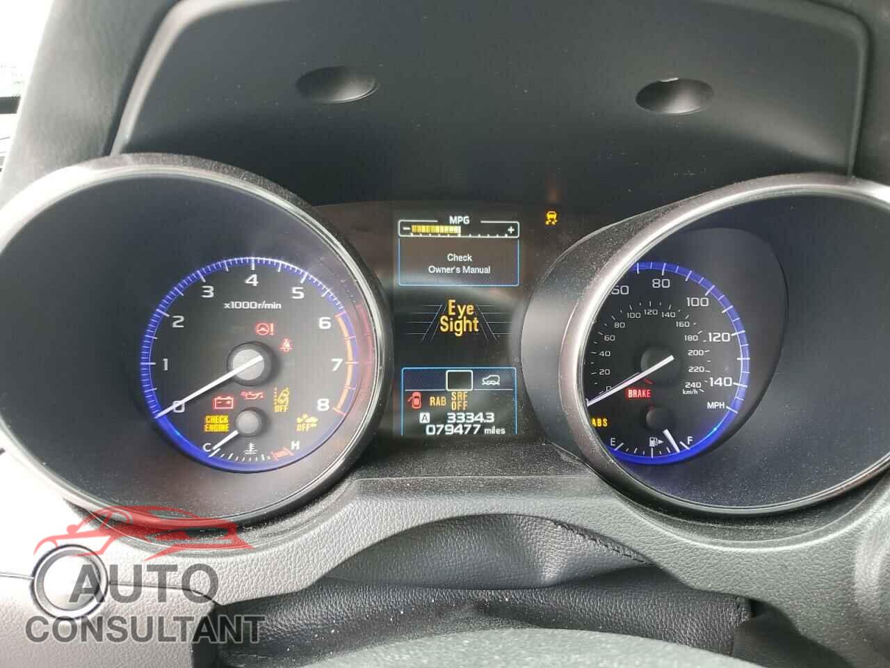 SUBARU OUTBACK 2017 - 4S4BSATC5H3241525
