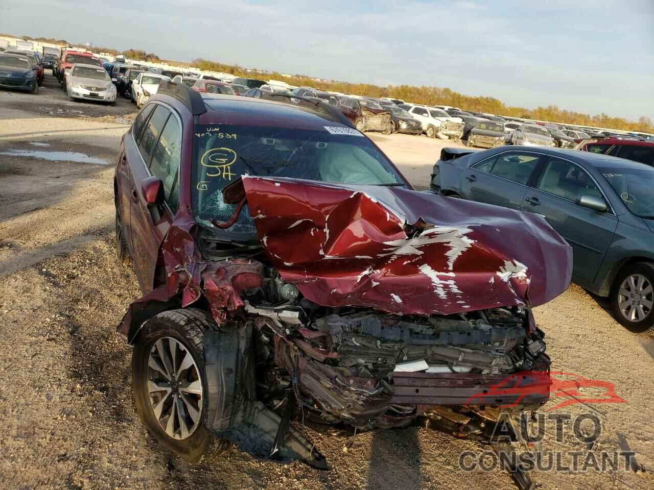 SUBARU OUTBACK 2017 - 4S4BSANC9H3403539