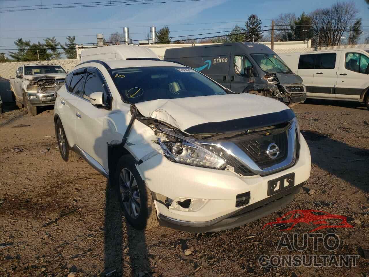 NISSAN MURANO 2017 - 5N1AZ2MG0HN180846