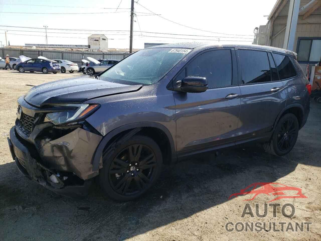 HONDA PASSPORT 2019 - 5FNYF7H22KB010257