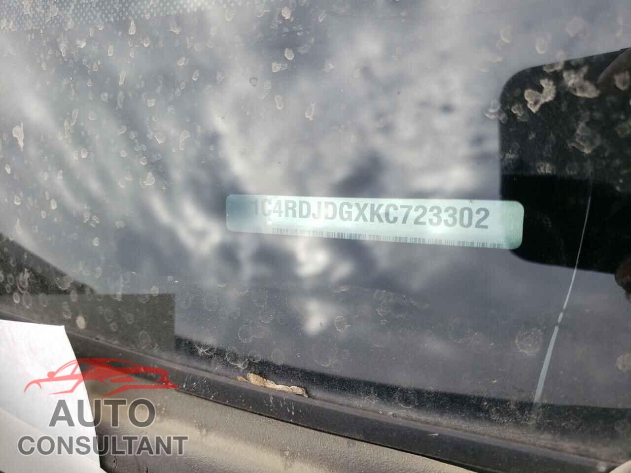 DODGE DURANGO 2019 - 1C4RDJDGXKC723302