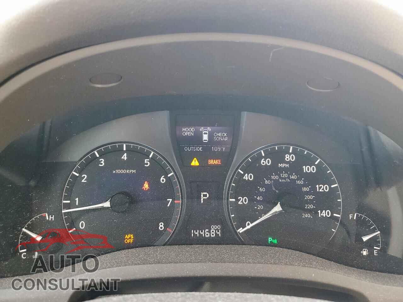 LEXUS RX350 2011 - 2T2ZK1BA7BC062741