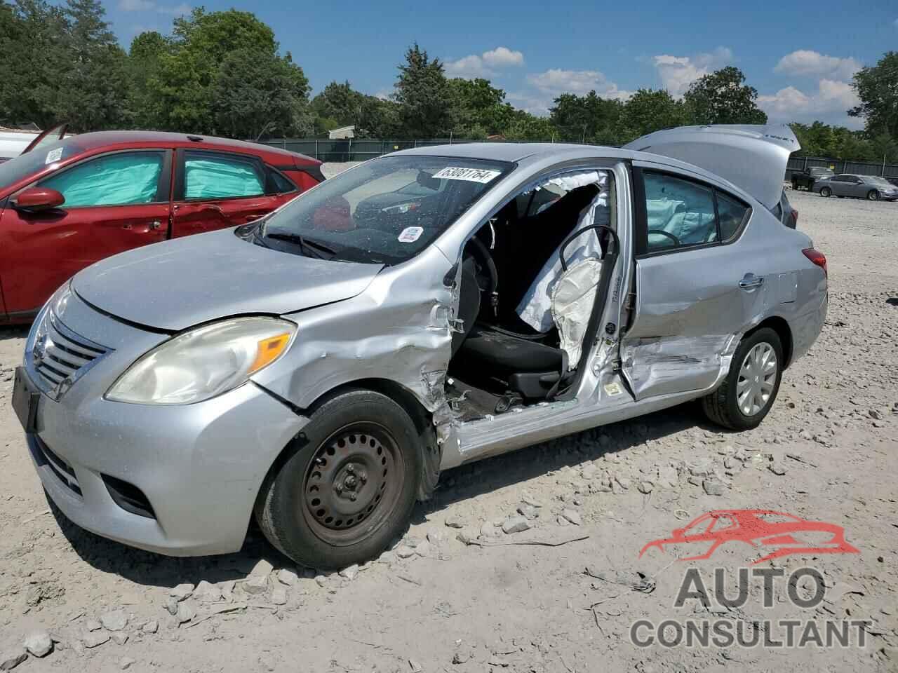 NISSAN VERSA 2012 - 3N1CN7AP9CL922635