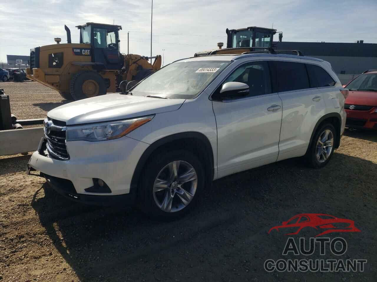 TOYOTA HIGHLANDER 2015 - 5TDDKRFHXFS087537