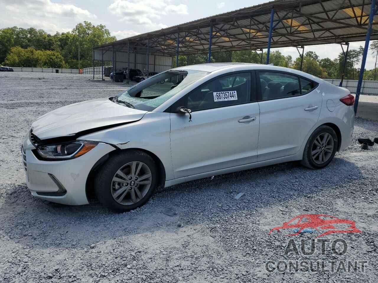 HYUNDAI ELANTRA 2018 - 5NPD84LF7JH352210