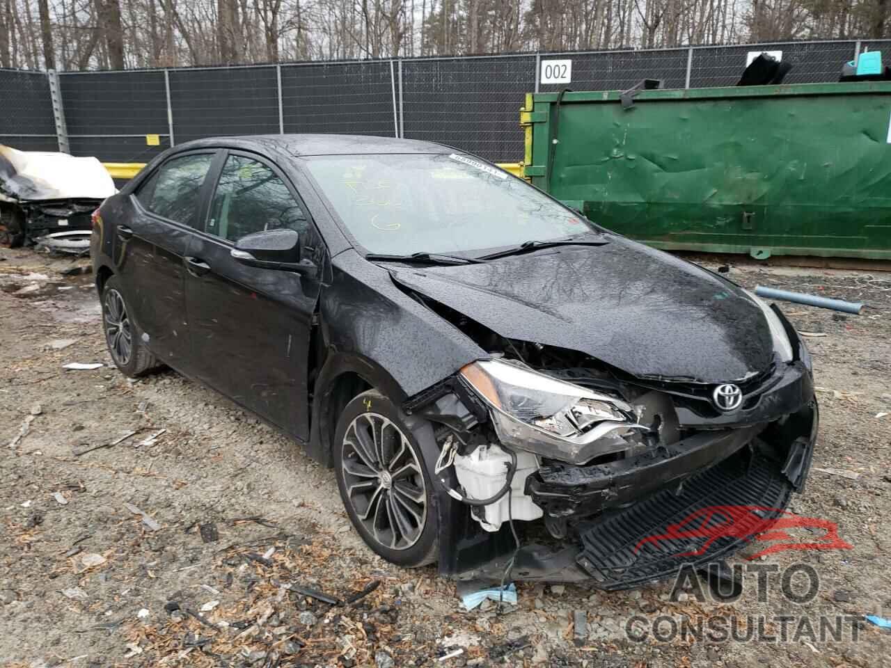 TOYOTA COROLLA 2016 - 2T1BURHE6GC628162