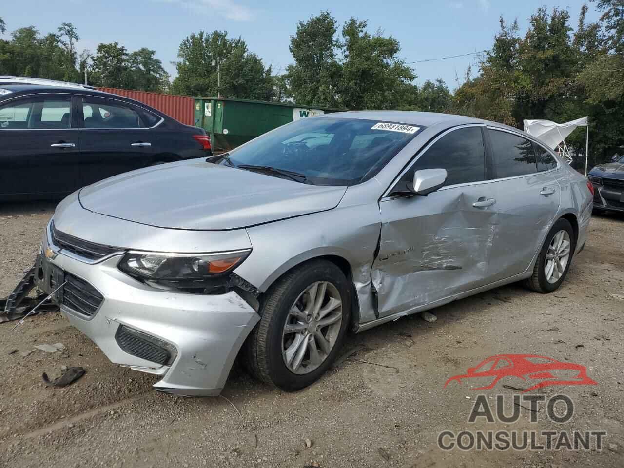 CHEVROLET MALIBU 2017 - 1G1ZE5ST5HF186780