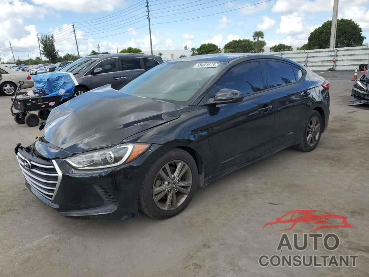 HYUNDAI ELANTRA 2018 - 5NPD84LF4JH233529