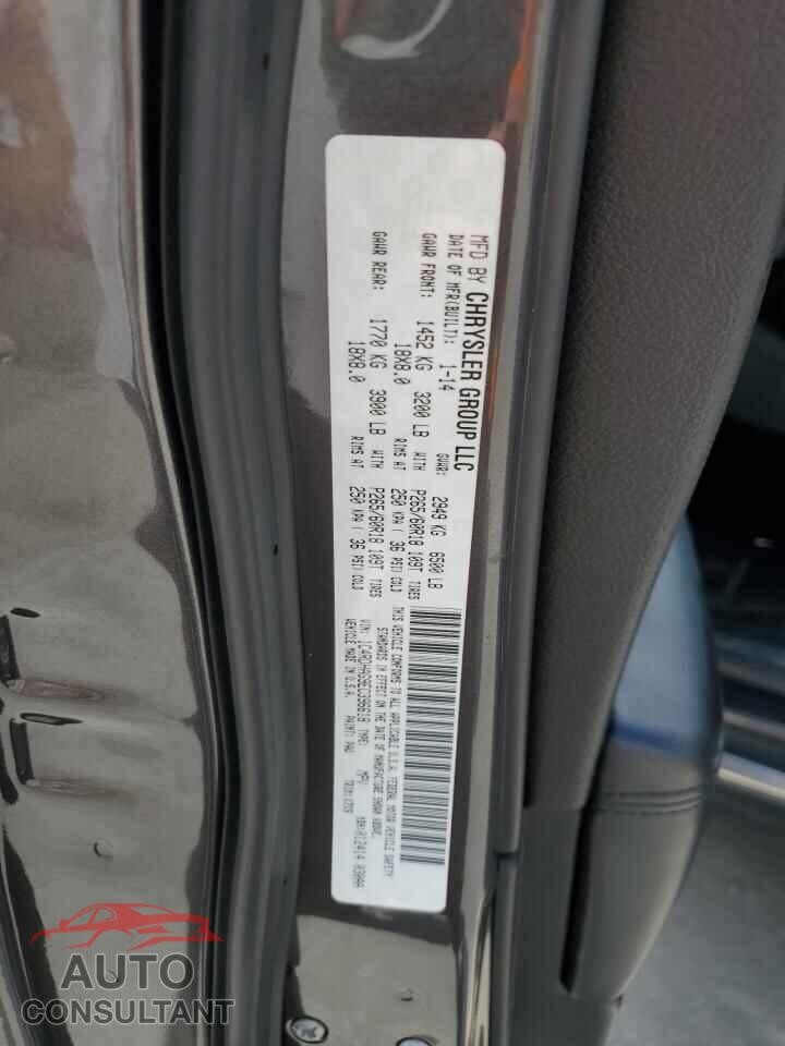 DODGE DURANGO 2014 - 1C4RDHAG9EC396618