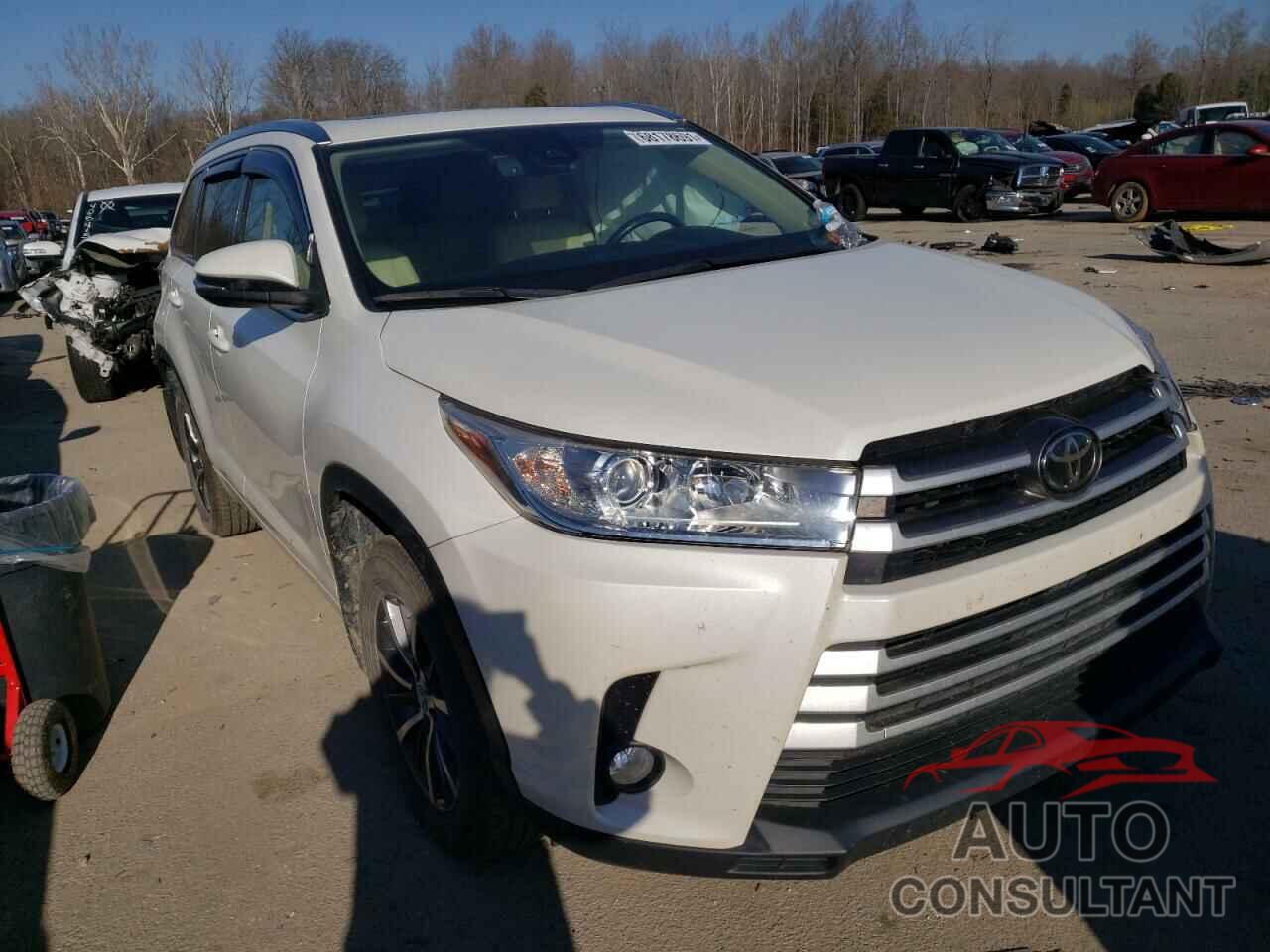 TOYOTA HIGHLANDER 2017 - 5TDJZRFH4HS456426