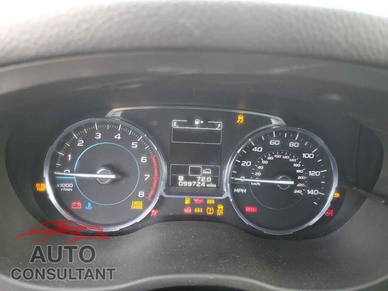 SUBARU FORESTER 2017 - JF2SJAJC8HH483580