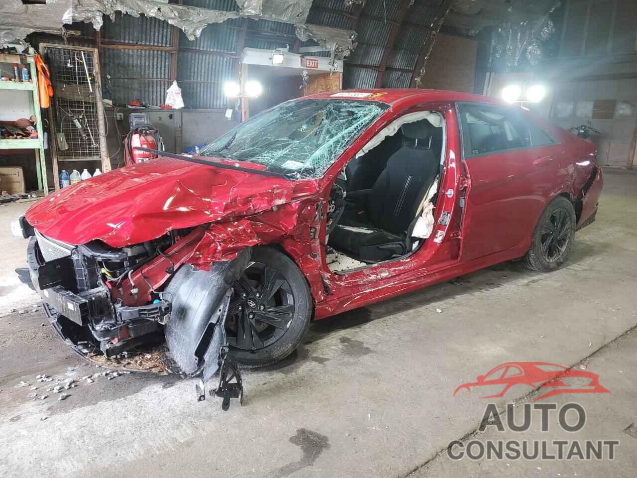 HYUNDAI ELANTRA 2023 - KMHLM4AG8PU458355