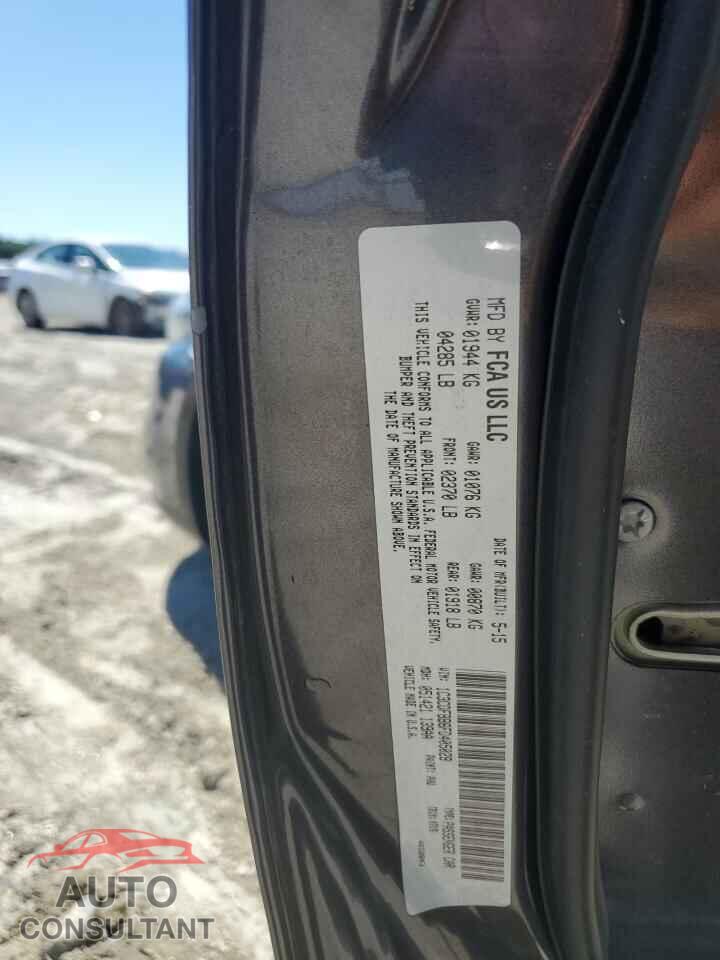 DODGE DART 2015 - 1C3CDFBB6FD405028