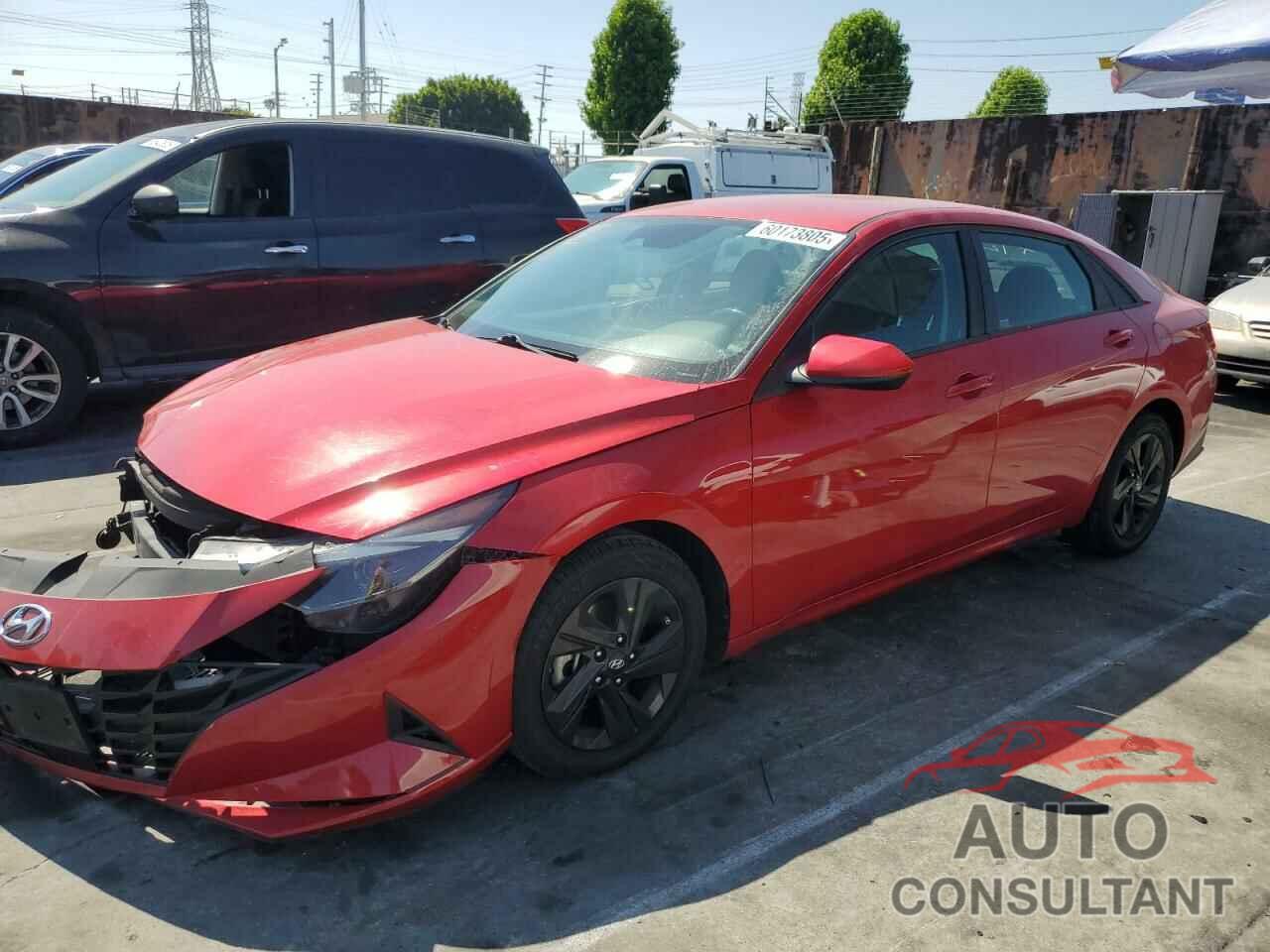 HYUNDAI ELANTRA 2021 - 5NPLS4AG4MH044487