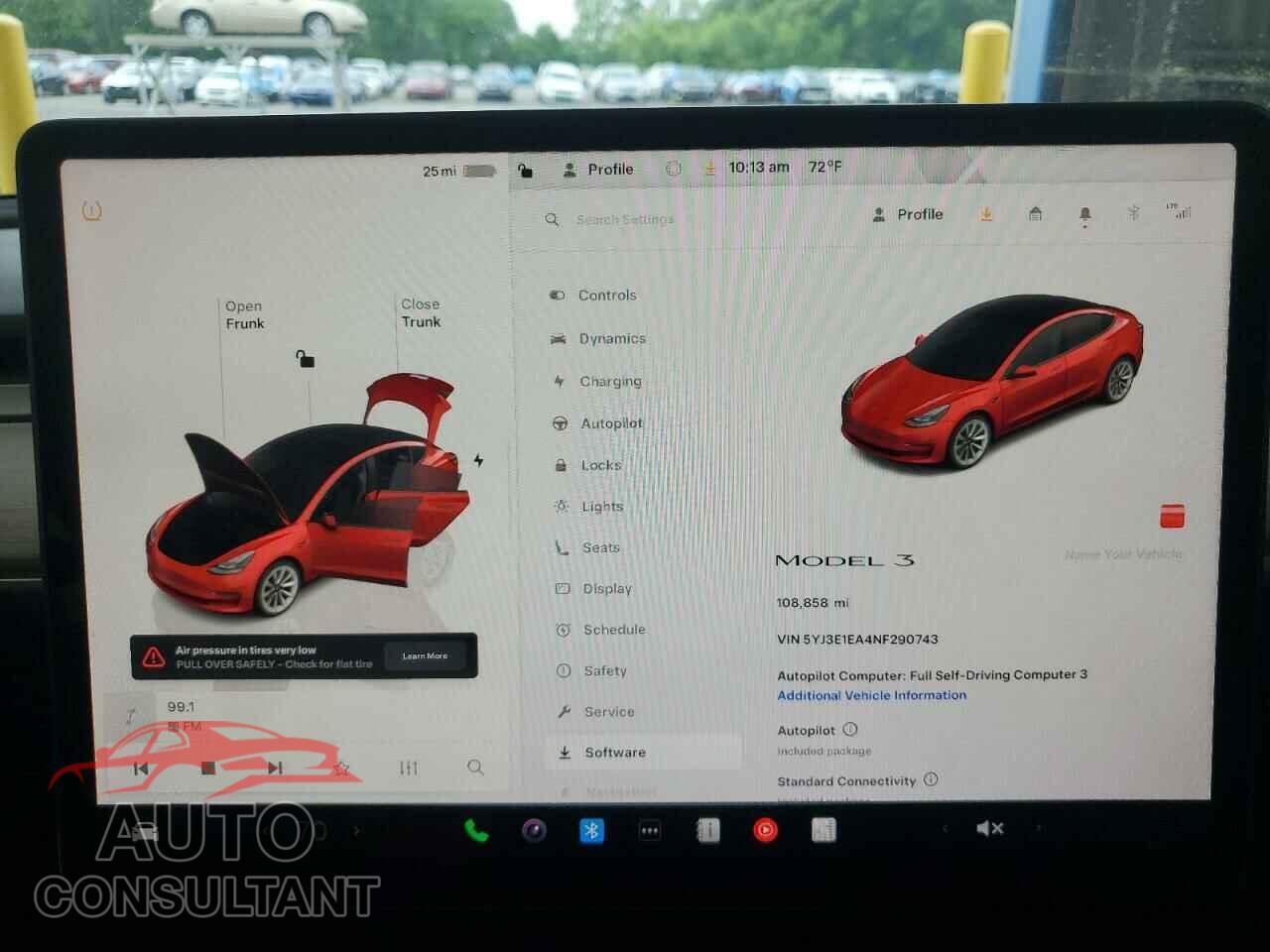 TESLA MODEL 3 2022 - 5YJ3E1EA4NF290743