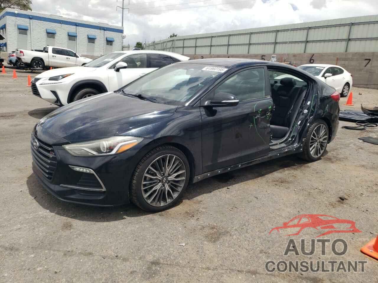 HYUNDAI ELANTRA 2018 - KMHD04LB3JU508152