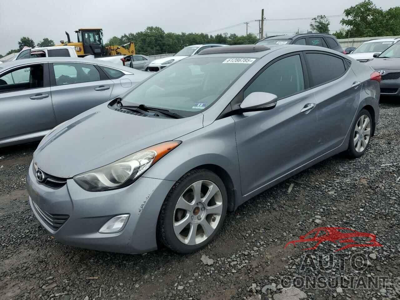 HYUNDAI ELANTRA 2013 - KMHDH4AE0DU694906