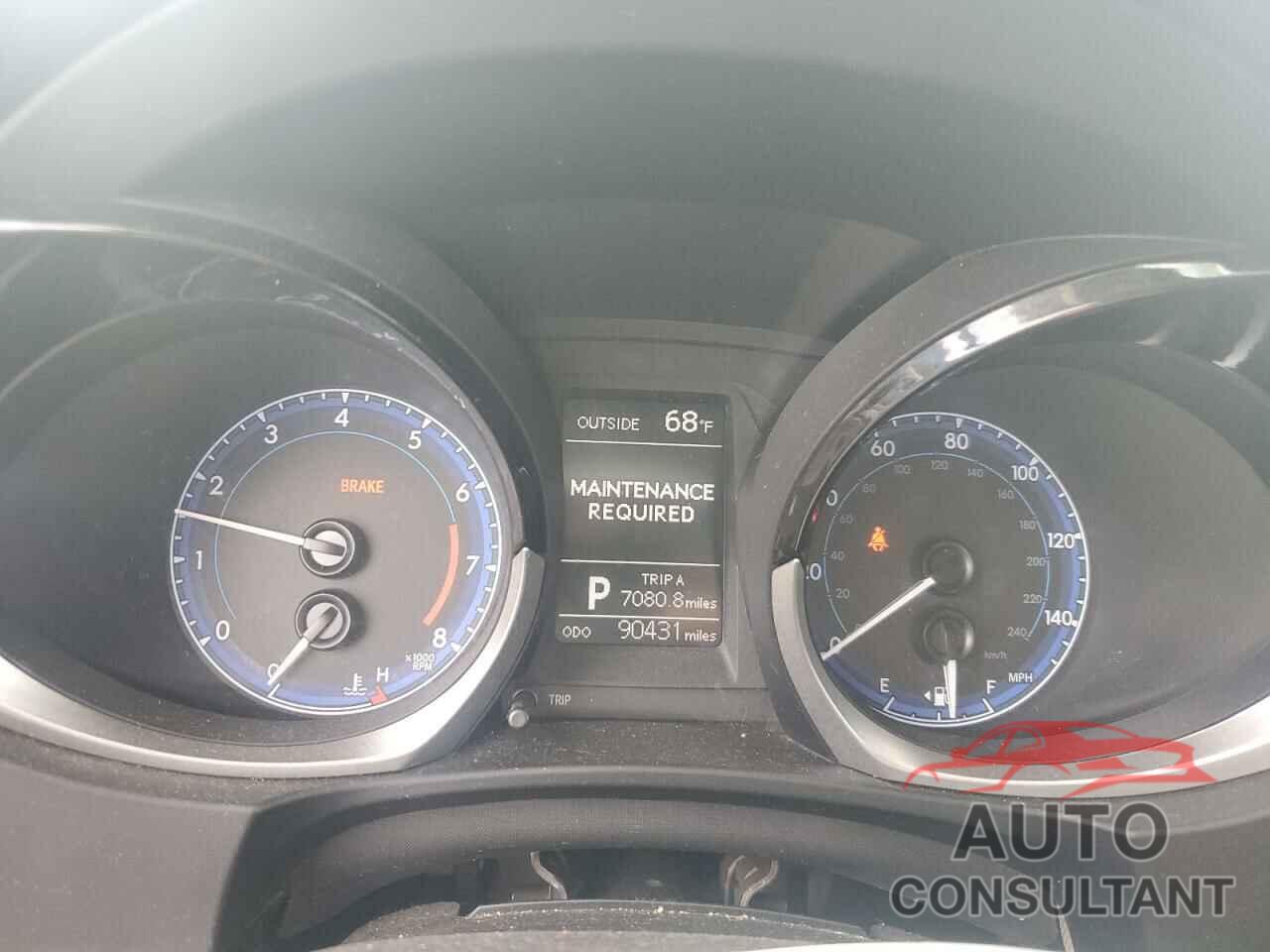 TOYOTA COROLLA 2016 - 5YFBURHE8GP426617