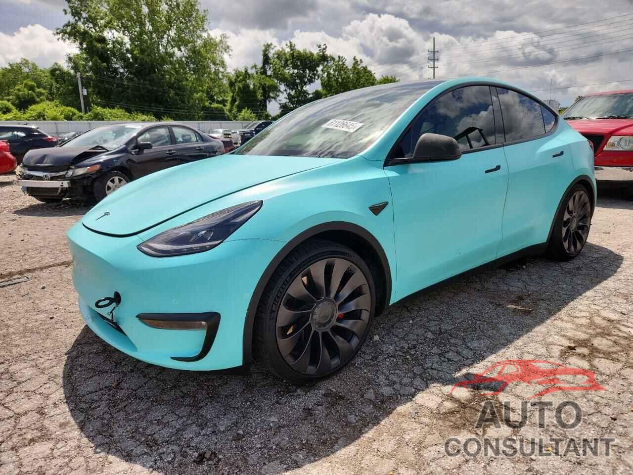 TESLA MODEL Y 2021 - 5YJYGDEF1MF269778