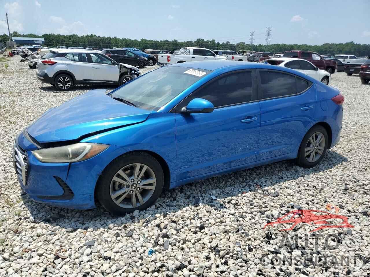 HYUNDAI ELANTRA 2018 - 5NPD84LF5JH370429