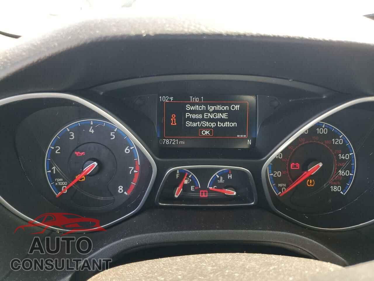FORD FOCUS 2017 - WF0DP3TH9H4123328
