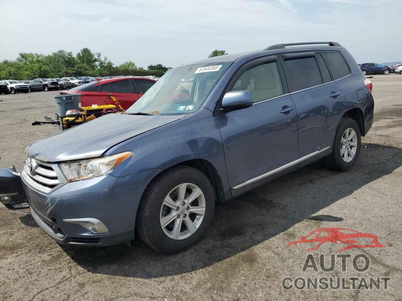 TOYOTA HIGHLANDER 2012 - 5TDBK3EH5CS126942