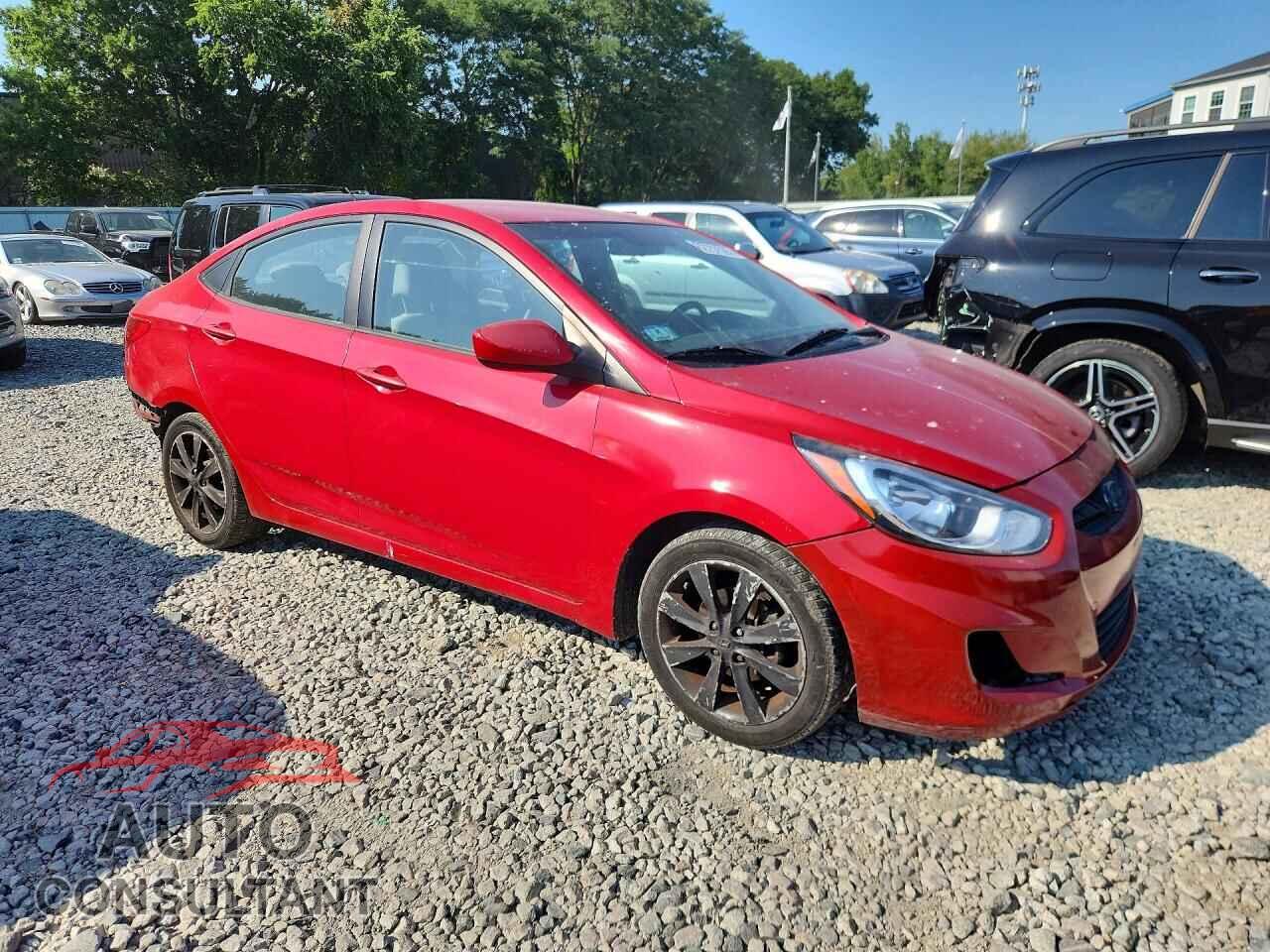 HYUNDAI ACCENT 2012 - KMHCU4AE2CU241036