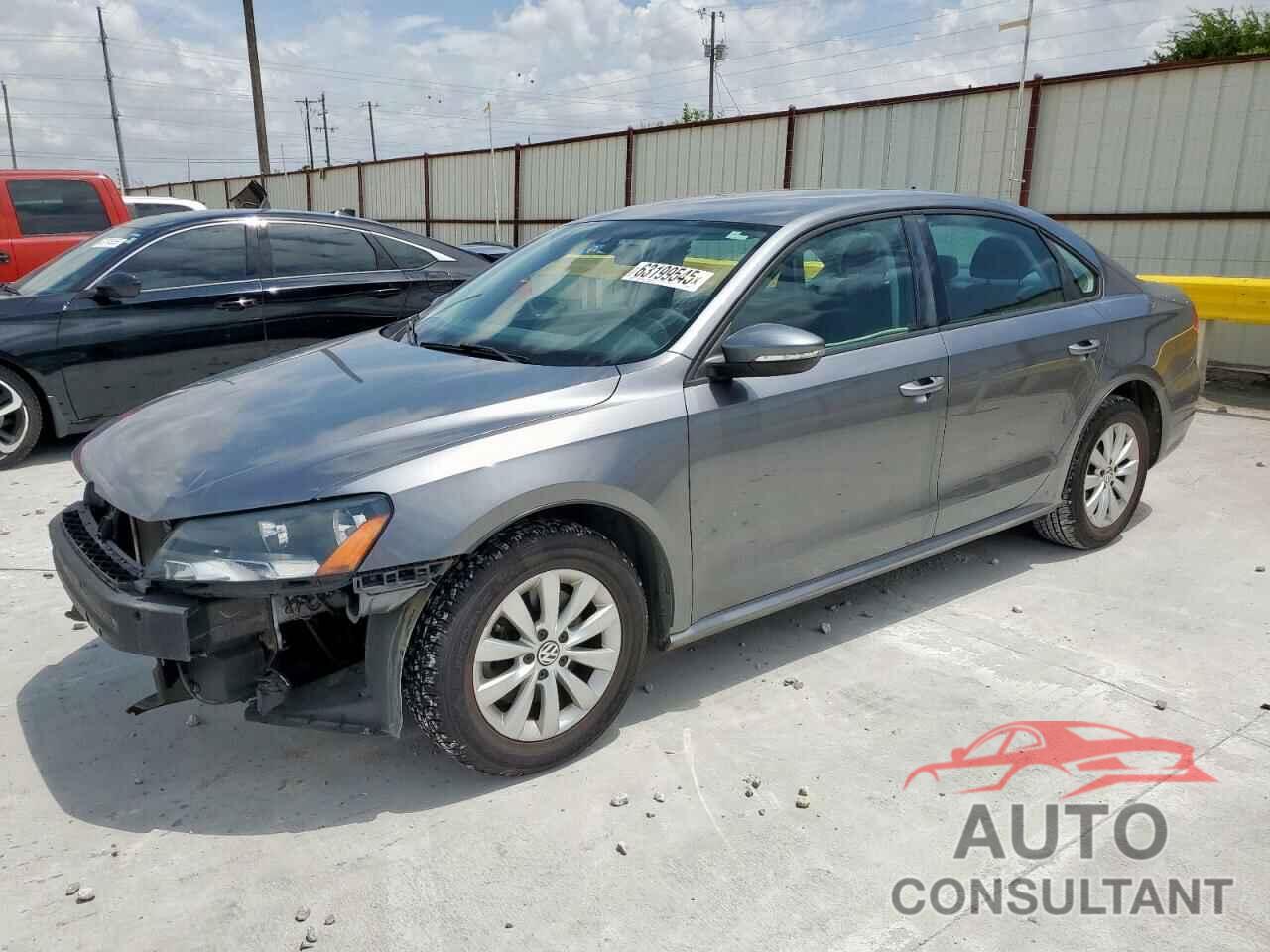 VOLKSWAGEN PASSAT 2012 - 1VWAH7A30CC096307