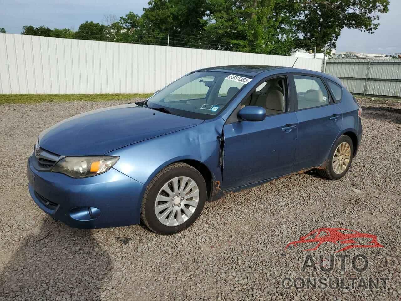 SUBARU IMPREZA 2010 - JF1GH6B63AH826572
