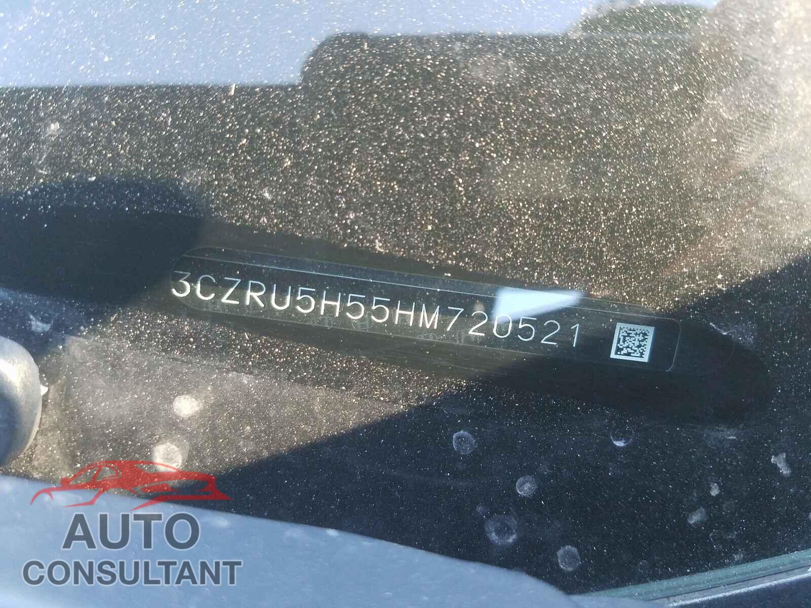 HONDA HR-V 2017 - 3CZRU5H55HM720521