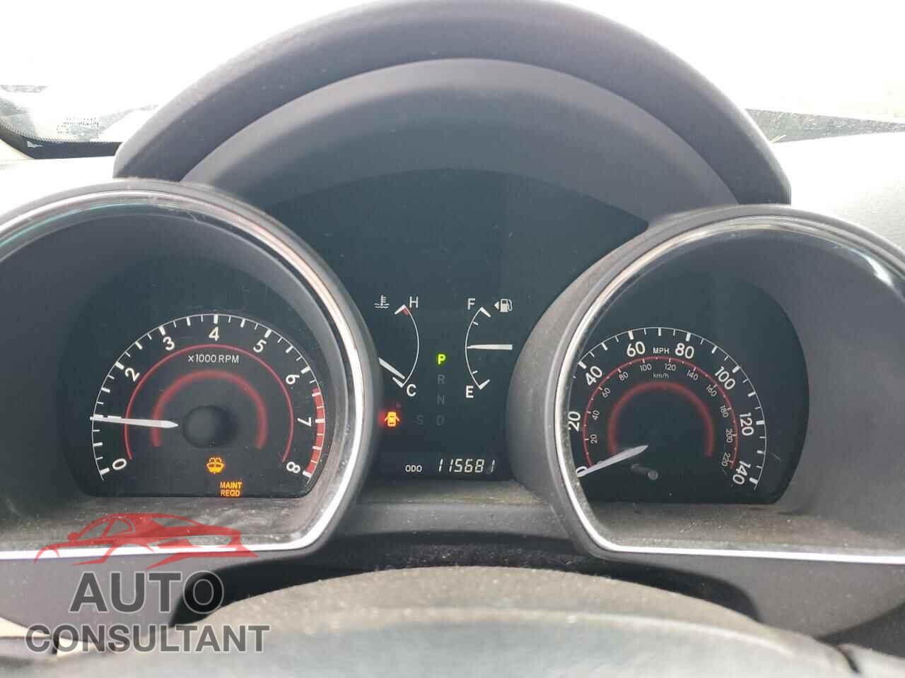 TOYOTA HIGHLANDER 2012 - 5TDBK3EH4CS124566