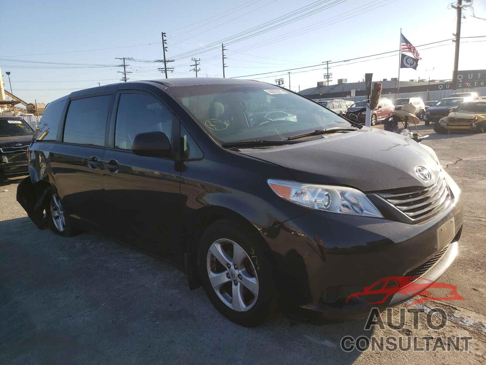 TOYOTA SIENNA 2017 - 5TDZZ3DC0HS849220