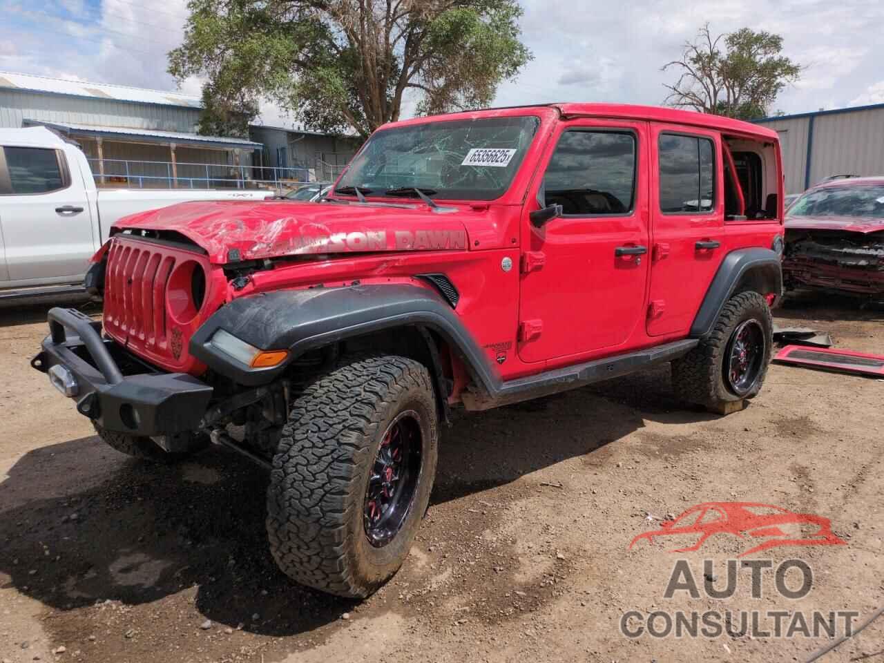 JEEP WRANGLER 2020 - 1C4HJXDG4LW268065