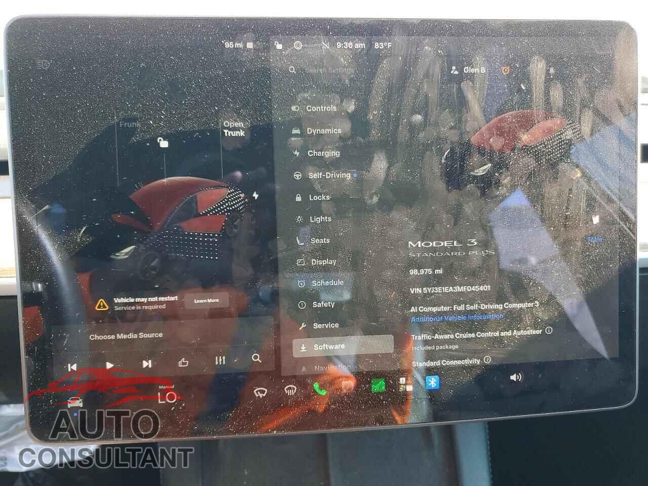 TESLA MODEL 3 2021 - 5YJ3E1EA3MF045401