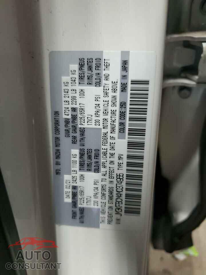 MAZDA CX-5 2021 - JM3KFBCM4M0374965