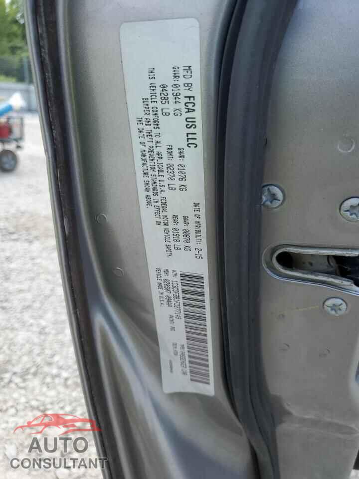 DODGE DART 2015 - 1C3CDFBB1FD277149