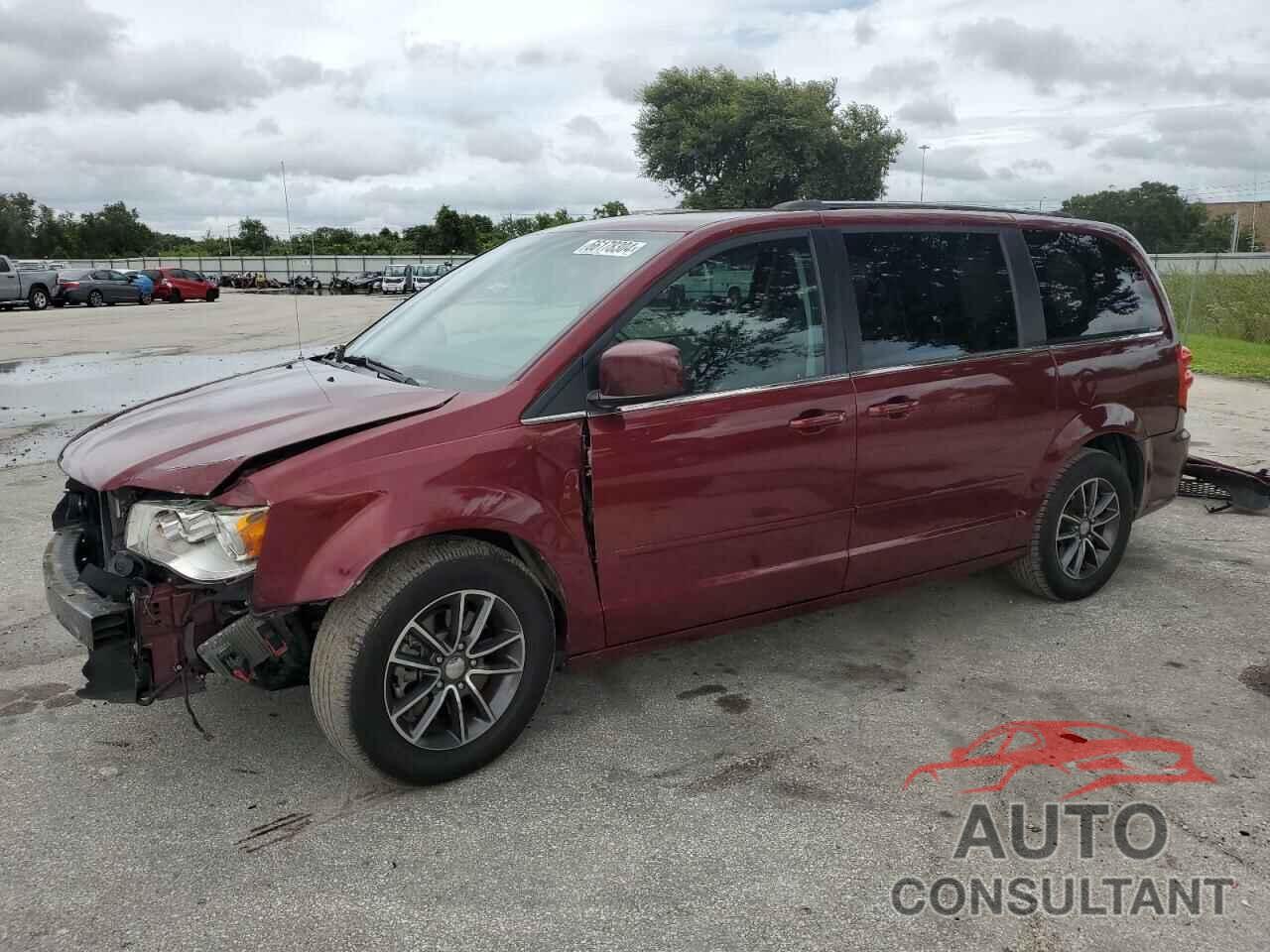 DODGE CARAVAN 2017 - 2C4RDGCG9HR596224