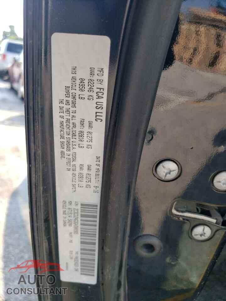 DODGE CHALLENGER 2016 - 2C3CDZAG3GH308985