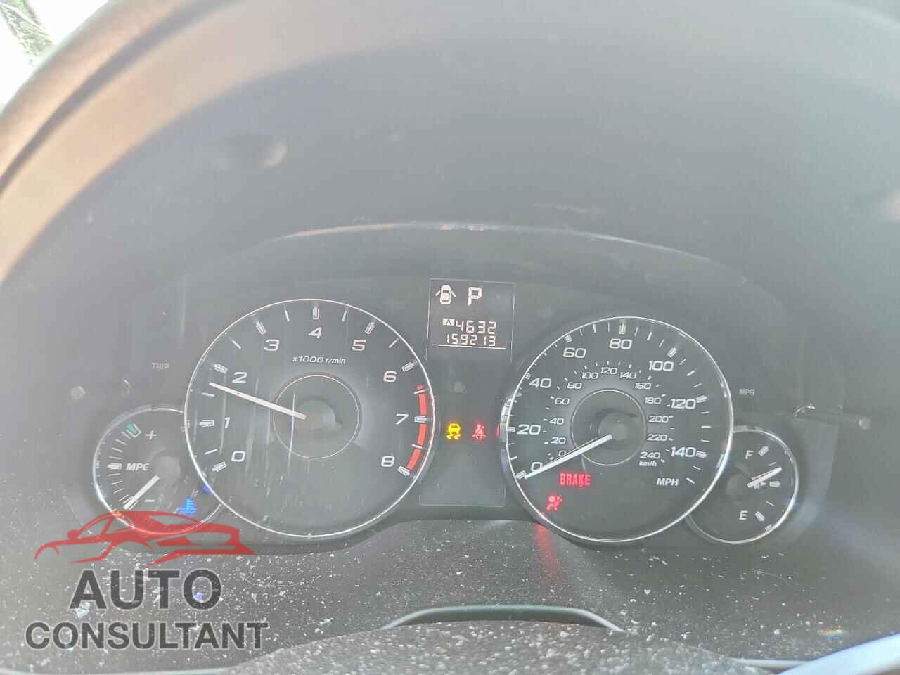 SUBARU OUTBACK 2012 - 4S4BRBCC1C3239295