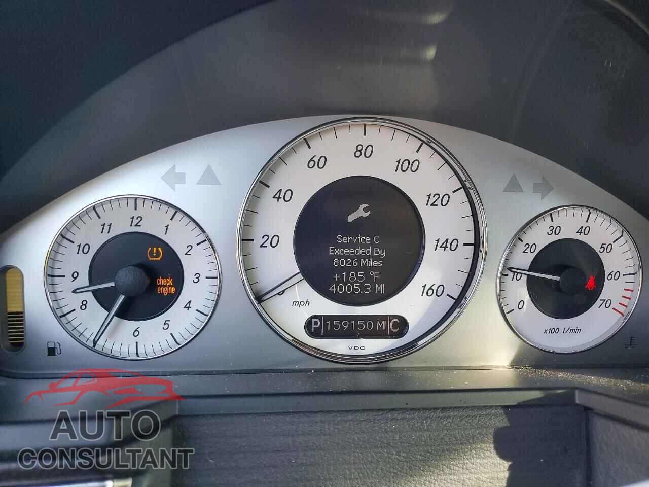 MERCEDES-BENZ E-CLASS 2009 - WDBUF87X49B402802