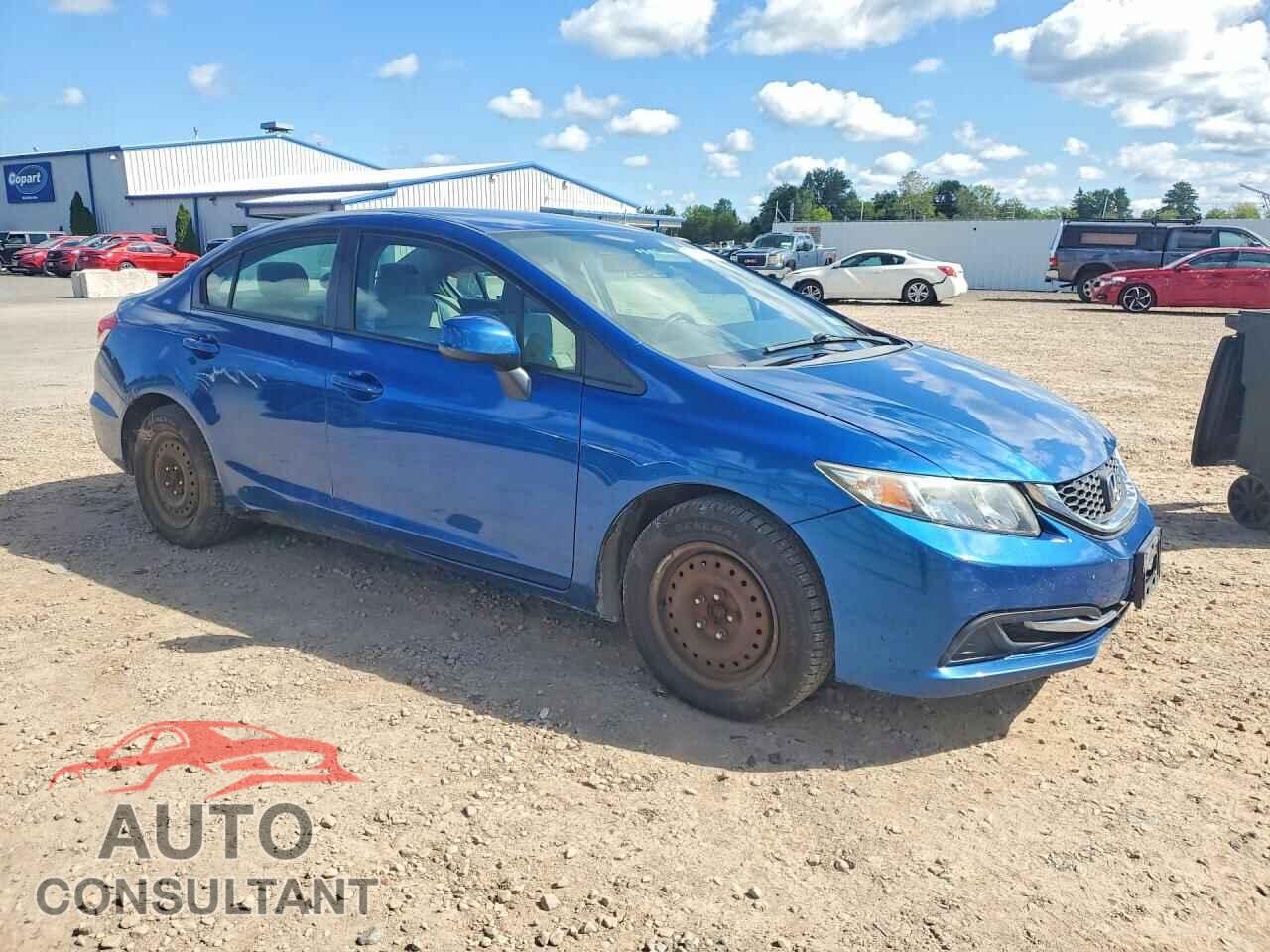 HONDA CIVIC 2013 - 2HGFB2F5XDH584509