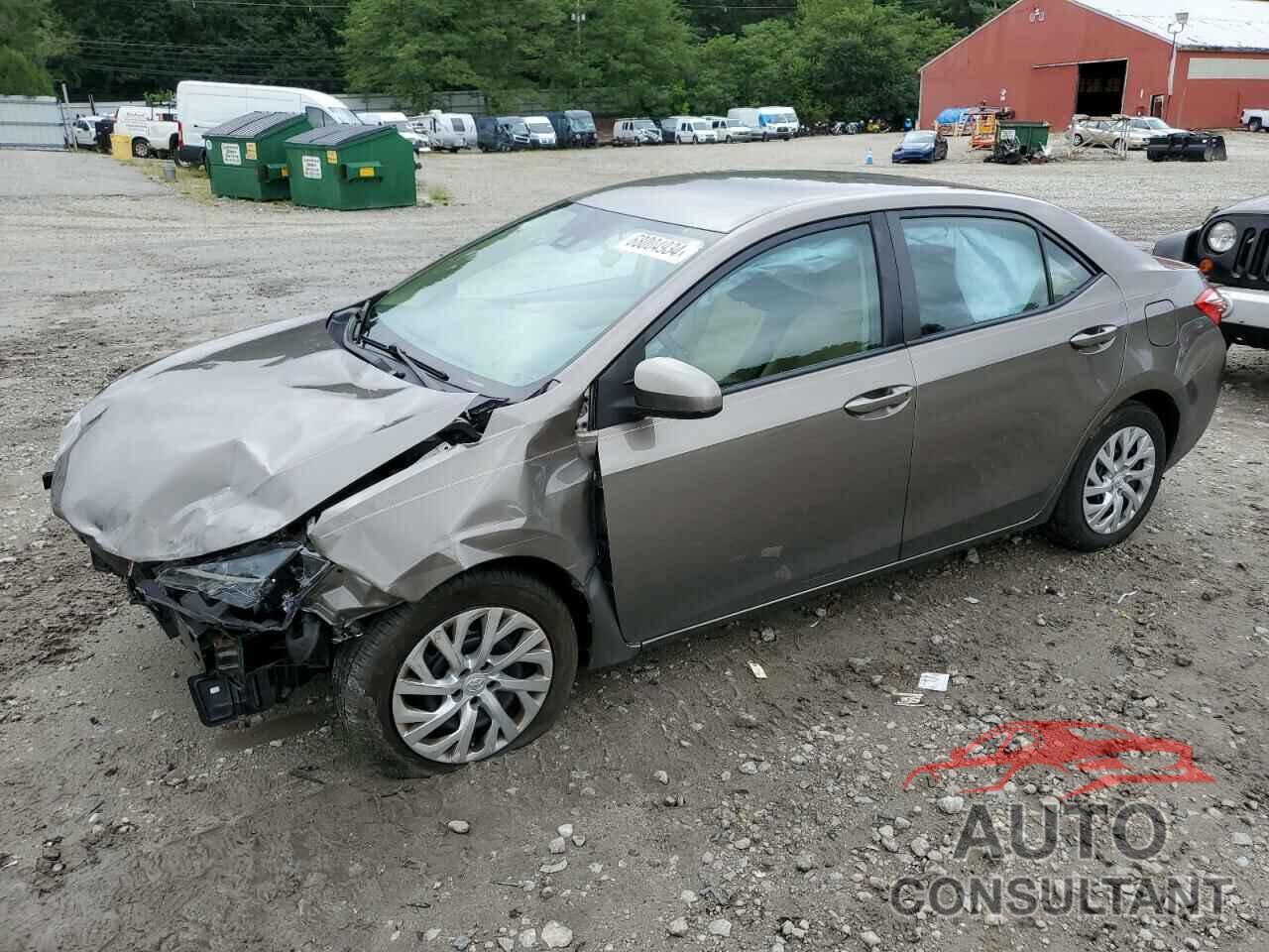TOYOTA COROLLA 2019 - 2T1BURHE3KC162585