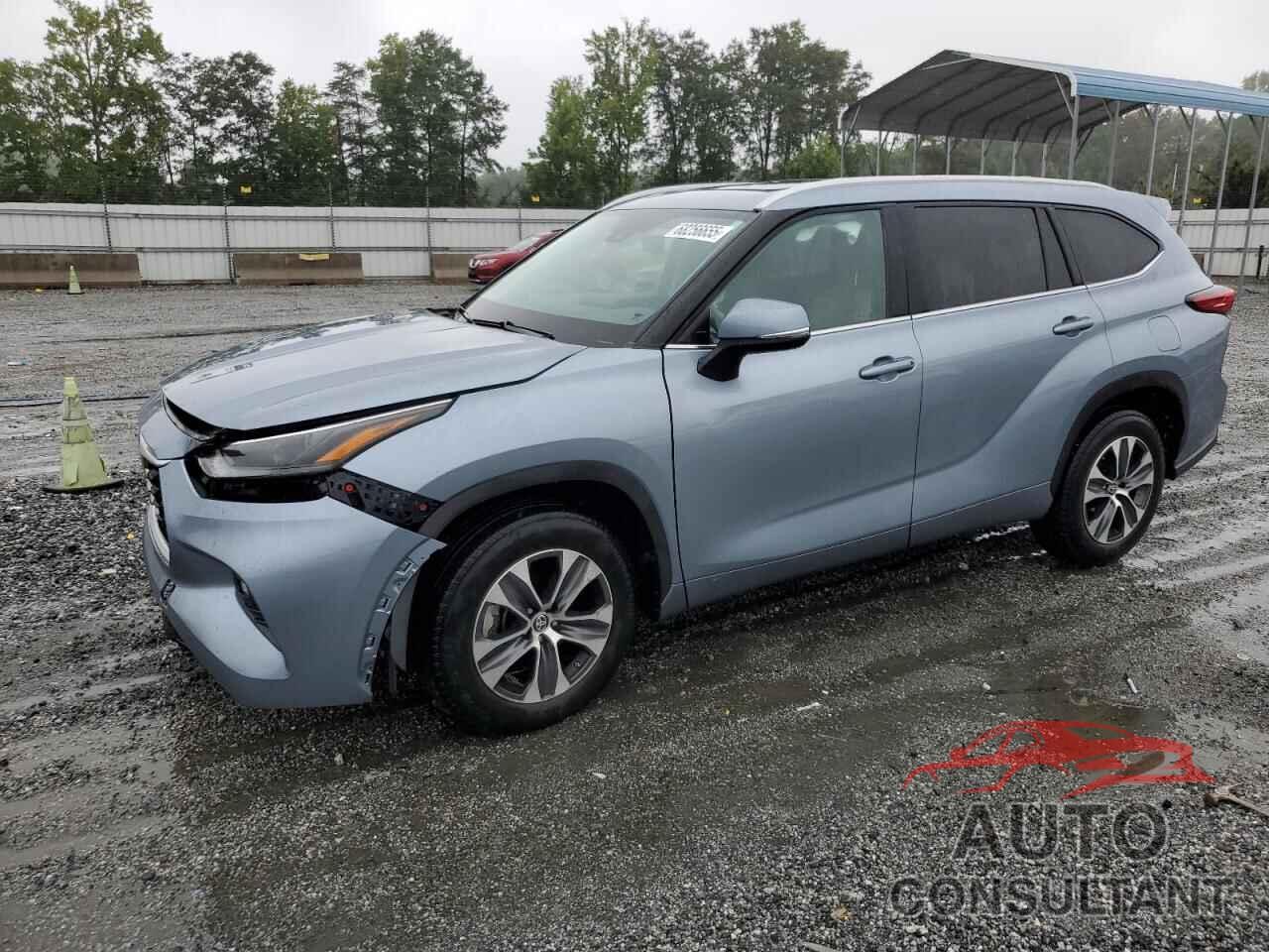TOYOTA HIGHLANDER 2022 - 5TDGZRAH3NS142117