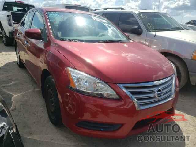 NISSAN SENTRA 2013 - 3N1AB7AP5DL790166