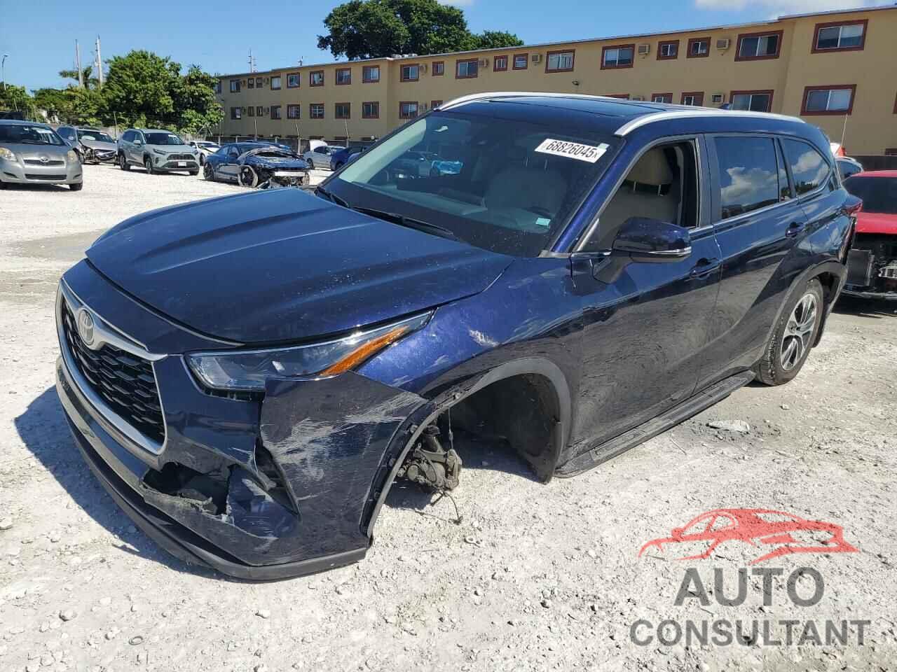 TOYOTA HIGHLANDER 2023 - 5TDKDRAH7PS025216