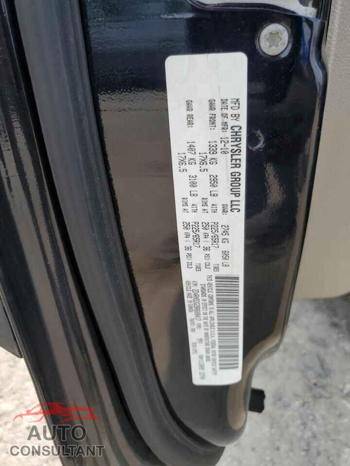 DODGE CARAVAN 2011 - 2D4RN5DG2BR608417